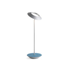  RYO-SW-SIL-AZF-DSK - Royyo Desk Lamp, Silver body, Azure Felt base plate